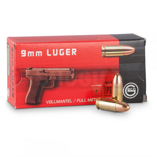 Geco full metal jacket 9mm Luger  124 gr.